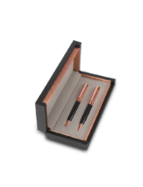 EXQUISITE PEN SET - Luxury Brass Roller and Ballpoint Pen Gift Set with Elegant Design - Image 4