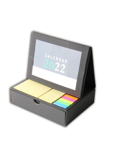 GIFTI BOX ORGANIZER - Elegant Desktop Organizer with Calendar, Notebook, and Accessories - Image 5