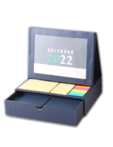 GIFTI BOX ORGANIZER - Elegant Desktop Organizer with Calendar, Notebook, and Accessories - Image 2