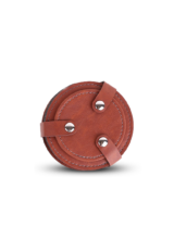 HAPPY COASTER - Fun Smiley Face Coasters Set with PU and Felt Design - Image 3