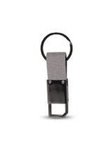 KEYHOLD - Stylish PU and Gunblack Metal Keyholder with Secure Locking System - Image 3