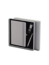 PRIME SET - Elegant A5 Notebook, Metal Pen, and Keychain Gift Set - Image 2