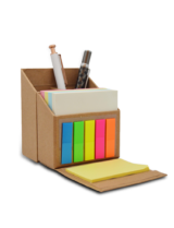 RECTA DESKTOP - Natural Paper Notepad with Cardboard Holder & Magnetic Closure - Image 2