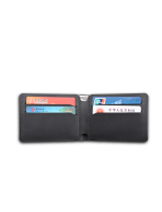 RFID ALU WALLET - Sleek RFID Safe Wallet with Elegant Aluminum Strip Design