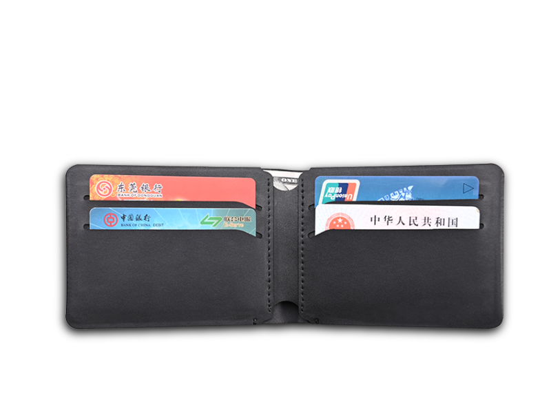 RFID ALU WALLET - Sleek RFID Safe Wallet with Elegant Aluminum Strip Design