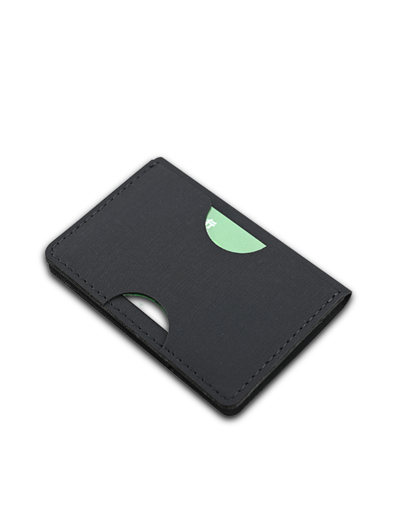RFID CARDHOLDER - Multi-Pocket RFID Safe Card Holder in RCS PU Material - Image 2