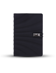 SOPHI NOTE - A5 Notebook with Wavy Design and Elastic Closure - Image 5