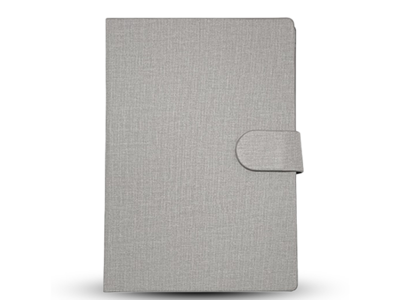 STATIONOTEBOOK - Stylish Stationery Notebook with Magnet Closure and Sticky Notes