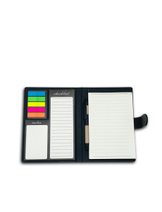 STATIONOTEBOOK - Stylish Stationery Notebook with Magnet Closure and Sticky Notes - Image 2