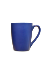 STONEWARE MUG - 12oz Two-Tone Ceramic Mug with Matte Exterior and Glossy Interior