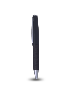 STYLISH PEN - Premium Metal Twist Pen with PU Coating and Blue Ink - Image 3