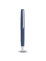 STYLISH PEN - Premium Metal Twist Pen with PU Coating and Blue Ink - Image 6