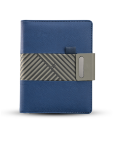 TRENDY WIRELESS PLUS2 - A5 Notebook with 5000mAh Power Bank and Smart Organizer - Image 4