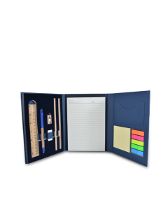TRI-FOLD STATIONERY SET - All-in-One Stationery Organizer with Craft Paper Cover - Image 4