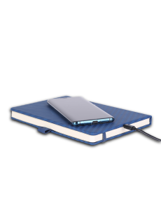 WIRELESS NOTE - A5 Notebook with 5W Wireless Charger and Stylish Debossed Design - Image 2