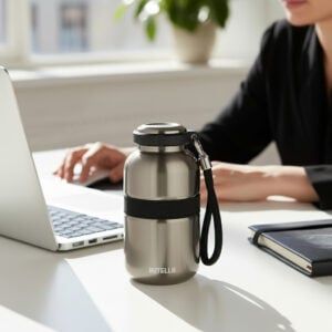 PRIME FLASK – Premium 420ml Double-Wall Stainless Steel Flask with Vacuum Insulation & Leak-Proof Silicone Seal - Image 5