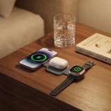 TRICHARGE ? Compact 3-in-1 Wireless Charger with 18W USB-C PD Fast Charging & 15W Wireless Power - Image 3