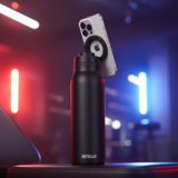 BOTELLA ULTRA – Durable Eco-Friendly Stainless Steel Water Bottle with MagSafe Phone Holder & Wide Opening for Easy Cleaning - Image 5