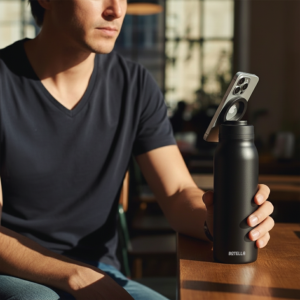 BOTELLA ULTRA – Durable Eco-Friendly Stainless Steel Water Bottle with MagSafe Phone Holder & Wide Opening for Easy Cleaning - Image 31