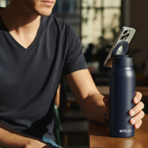 BOTELLA ULTRA – Durable Eco-Friendly Stainless Steel Water Bottle with MagSafe Phone Holder & Wide Opening for Easy Cleaning - Image 34