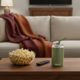 FLASKEE SET – Premium Powder-Coated Double-Wall Stainless Steel Cups (600ml & 300ml) with Interchangeable Lids & Adjustable Straw - Image 8