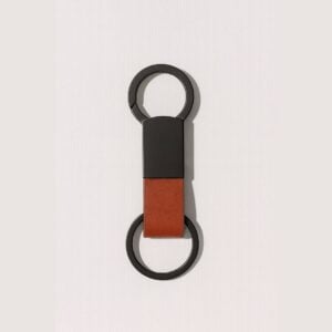 KEY KEEPER – Elegant PU Leather & Metal Durable Keychain with Sleek Design - Image 3