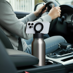 BOTELLA PRO - 900ml Multi-Functional Drink Bottle with Magnetic Phone Loop - Image 3