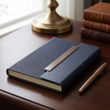 NOTE FLAP ? Stylish PU Leather Notebook with 150 High-Quality Sheets and Durable Steel Binding - Image 8