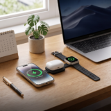 TRICHARGE ? Compact 3-in-1 Wireless Charger with 18W USB-C PD Fast Charging & 15W Wireless Power - Image 2