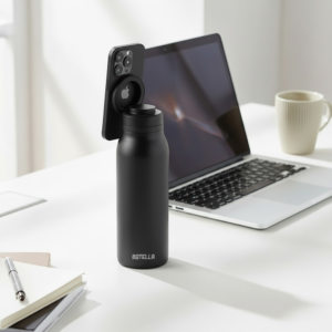 BOTELLA ULTRA – Durable Eco-Friendly Stainless Steel Water Bottle with MagSafe Phone Holder & Wide Opening for Easy Cleaning - Image 25