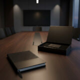 AGENDA PRO SET ? Executive 4-Piece Notebook Gift Set with PU Binder, Metal Pen & Card Holder for Professionals - Image 2