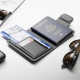 FINDY PASSPORT PRO – Sleek Recycled PU Leather Passport Holder with Dual Findy Tracking for Apple Find My & Google Find Hub - Image 3