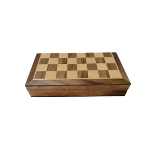 CHESS BOARD – Compact Wooden Chess Set for Travel, Home Use with Educational Focus on Strategy & Concentration - Image 5