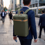 RPET BUSINESS PRO ? Sleek Waterproof RPET Backpack with Padded 16? Laptop Compartment & Breathable Straps - Image 27