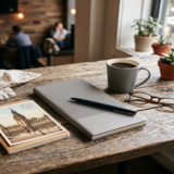 A6 AGENDA ? Compact PU Leather Notebook with 120 High-Quality Sheets for Notes, Writing & Journaling - Image 3