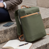 RPET BUSINESS PRO ? Sleek Waterproof RPET Backpack with Padded 16? Laptop Compartment & Breathable Straps - Image 2
