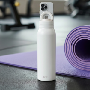 BOTELLA ULTRA – Durable Eco-Friendly Stainless Steel Water Bottle with MagSafe Phone Holder & Wide Opening for Easy Cleaning - Image 28