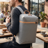 RPET BUSINESS PRO ? Sleek Waterproof RPET Backpack with Padded 16? Laptop Compartment & Breathable Straps - Image 28