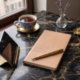 A6 AGENDA ? Compact PU Leather Notebook with 120 High-Quality Sheets for Notes, Writing & Journaling - Image 2