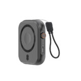 IPOWER PRO wireless charger ? Compact 5000mAh Power Bank with 20W Fast Type-C Output & Wireless Charging for Earbuds and Apple Watch - Image 5