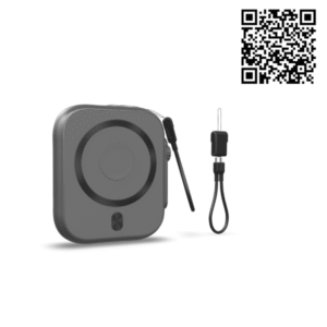 IPOWER PRO wireless charger – Compact 5000mAh Power Bank with 20W Fast Type-C Output & Wireless Charging for Earbuds and Apple Watch - Image 2