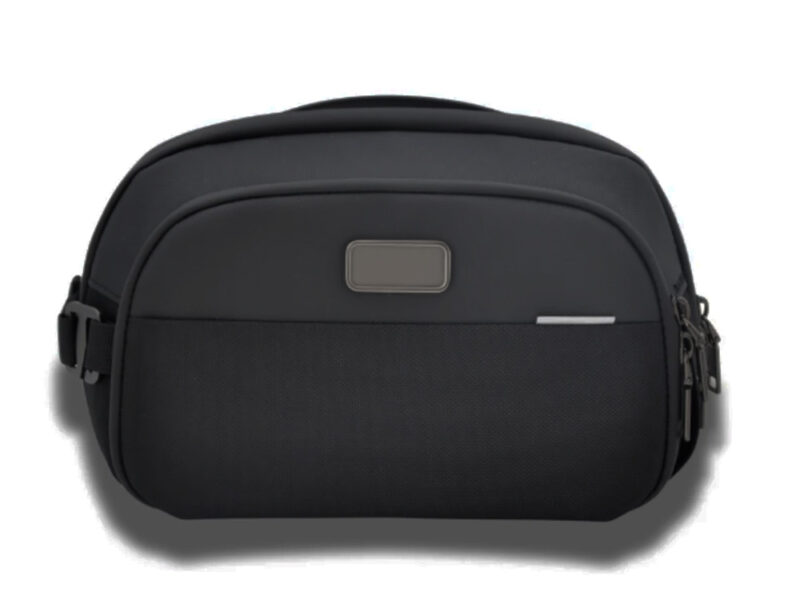 O-Elite Black Waterproof Electronics Organizer Bag