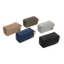 RPET HAMZA – Compact Water-Resistant Travel Pouch with Padded & Mesh Pockets for Organized Tech Accessories