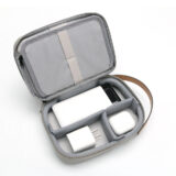 RPET TECH POUCH ? Compact Water-Resistant Travel Organizer with Padded & Mesh Compartments for Gadgets and Cables - Image 15