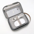 RPET TECH POUCH – Compact Water-Resistant Travel Organizer with Padded & Mesh Compartments for Gadgets and Cables - Image 14