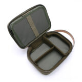 RPET TECH POUCH ? Compact Water-Resistant Travel Organizer with Padded & Mesh Compartments for Gadgets and Cables - Image 21