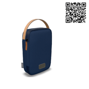 RPET TECH POUCH – Compact Water-Resistant Travel Organizer with Padded & Mesh Compartments for Gadgets and Cables - Image 2