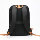 RPET BUSINESS PRO – Sleek Waterproof RPET Backpack with Padded 16” Laptop Compartment & Breathable Straps - Image 3