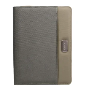 O B5 Portfolio – Durable Premium Fabric Portfolio with Modern Metal Accent & 100-Sheet Craft Paper Notebook for Professionals - Image 5