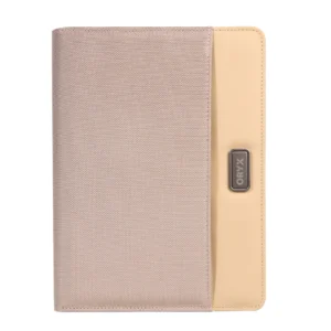 O B5 Portfolio – Durable Premium Fabric Portfolio with Modern Metal Accent & 100-Sheet Craft Paper Notebook for Professionals - Image 6